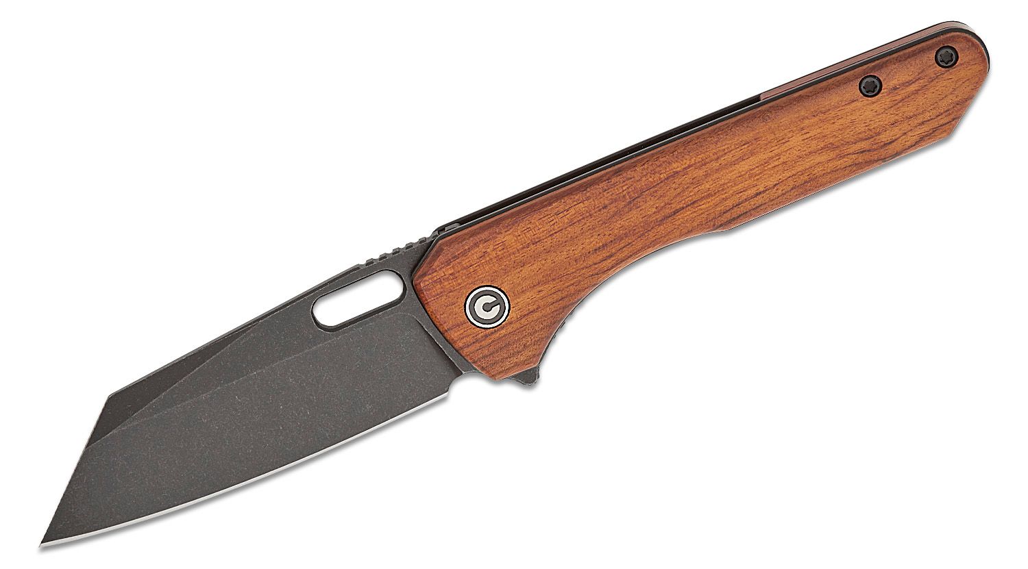 CIVIVI  Matthew Wehrwein Nugz Folding Knife - Guibourtia Wood #C23060-3