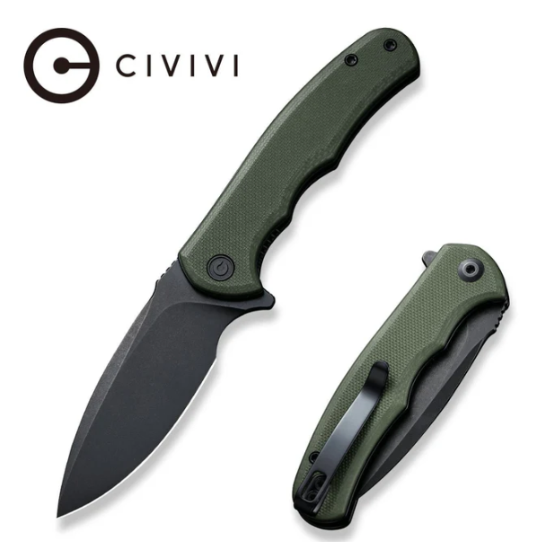 CIVIVI Mini Praxis Flipper Knife G10 Handle #C18026C-1