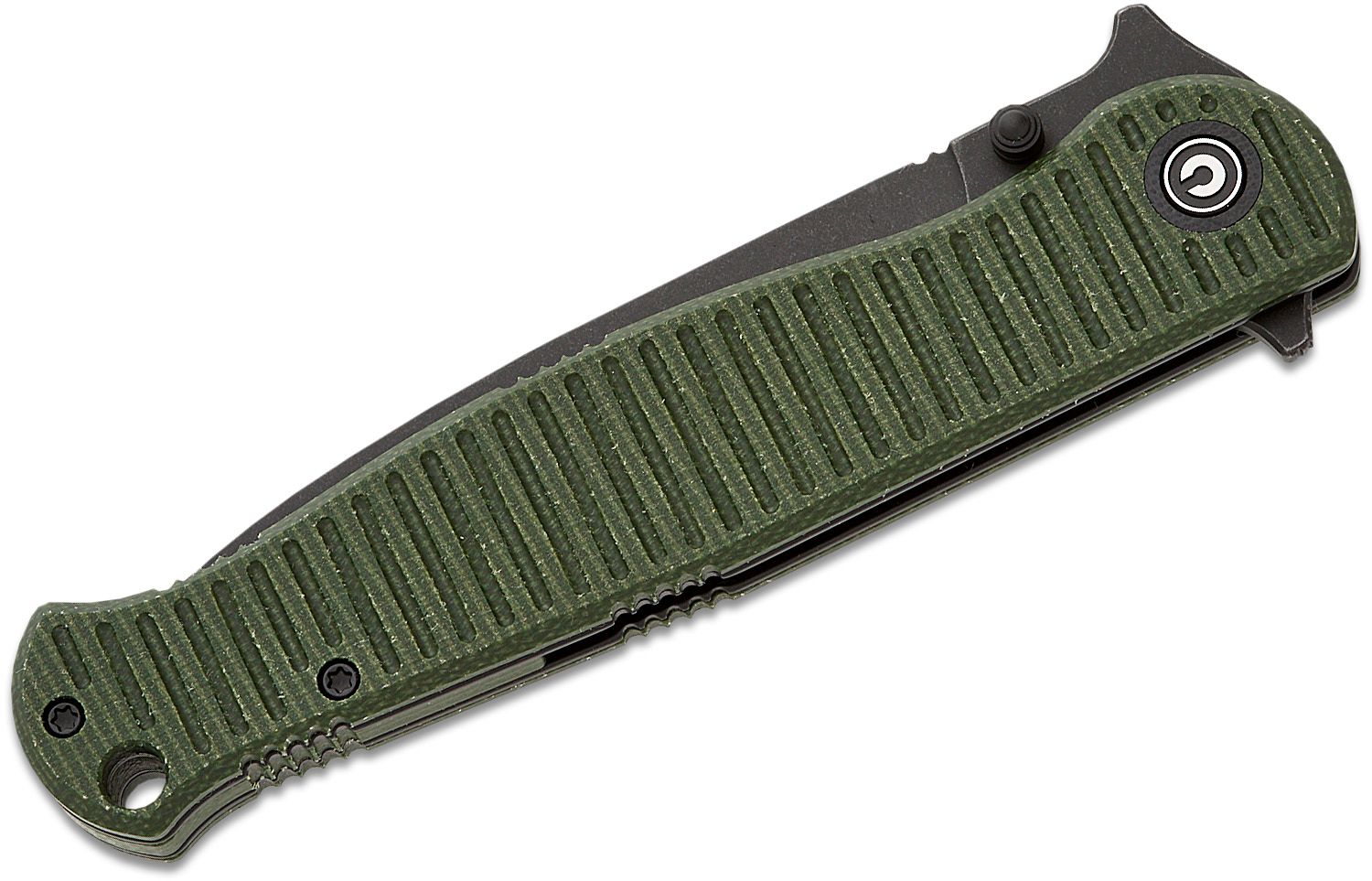 CIVIVI KNIVES RS71 LINER LOCK GREEN CANVAS #C23025-3