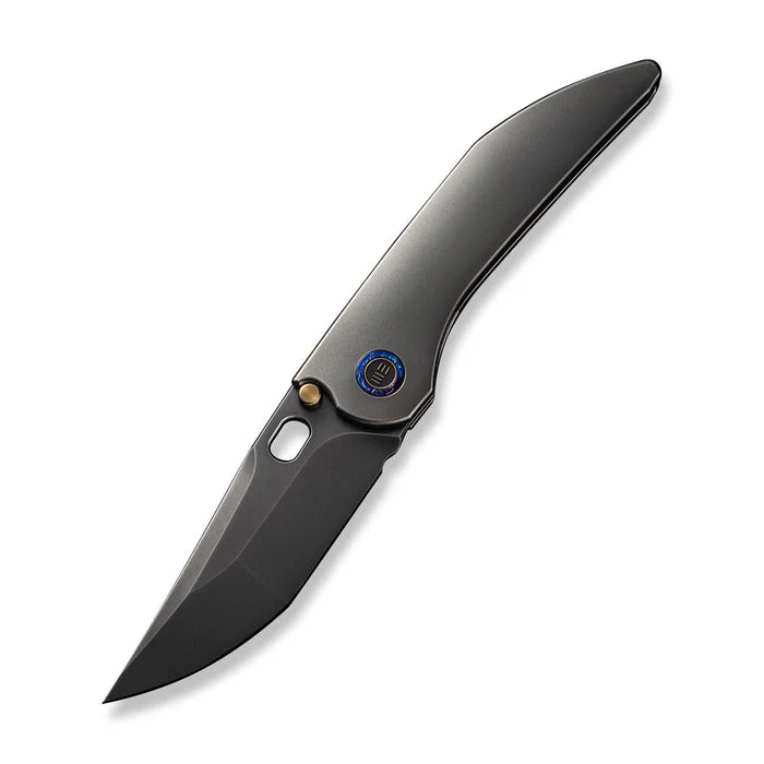 WEKNIFE Attor Thumb Stud & Thumb Hole Knife Titanium Handle #WE23037B-1