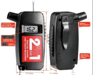 مقياس هواء الكتروني 2 ف 1 من الحر