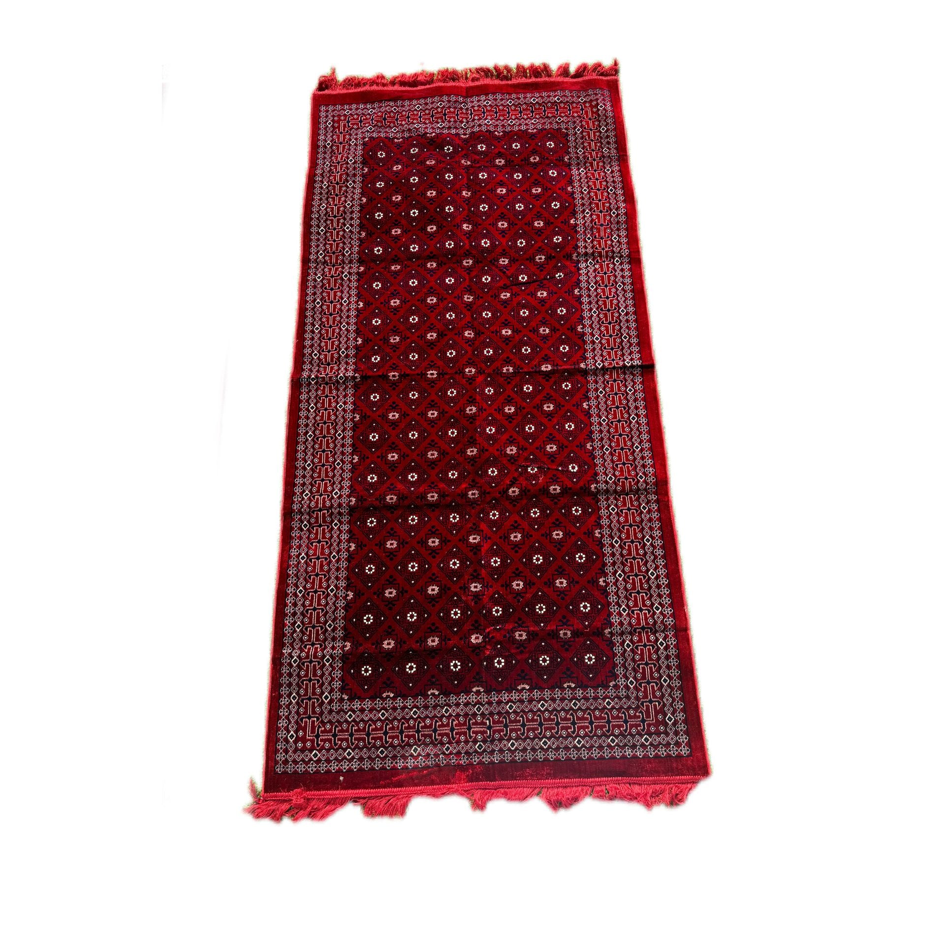 مدة رسم افغاني 2*1 نقشة 2020 لون عنابي #MADA-02-39