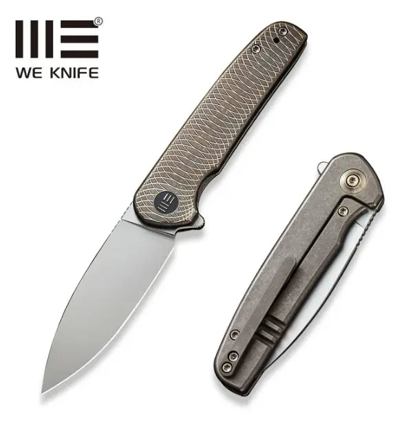 WEKNIFE Shakan Flipper Knife Titanium Handle #WE20052C-2