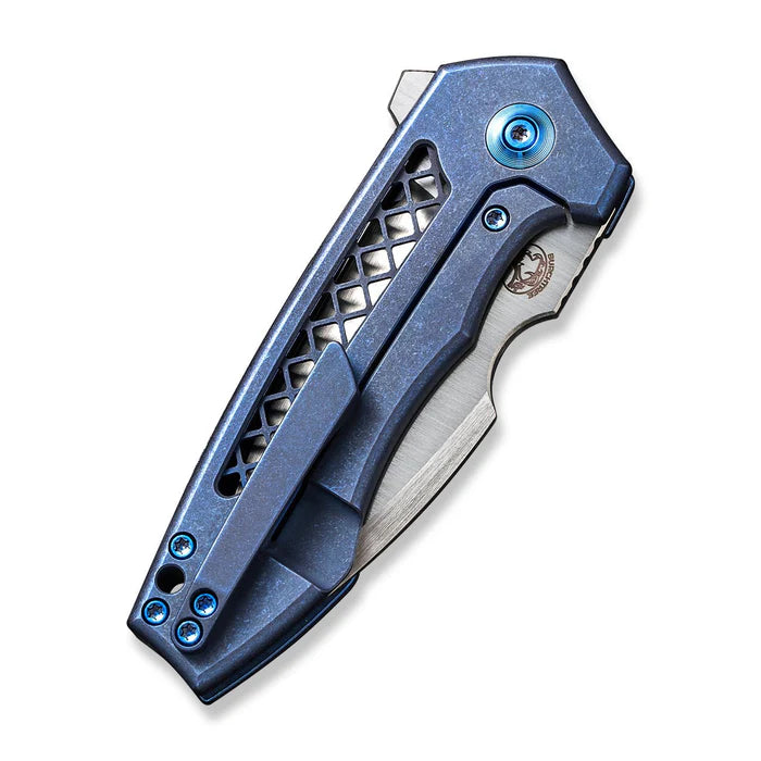 WEKNIFE Harpen Flipper Knife Titanium Handle #WE23019-2