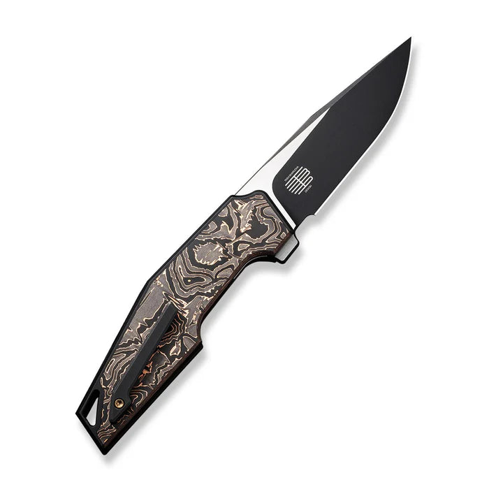 WEKNIFE OAO (One and Only) Flipper Knife Titanium & Carbon Fiber Handle #WE23001-2