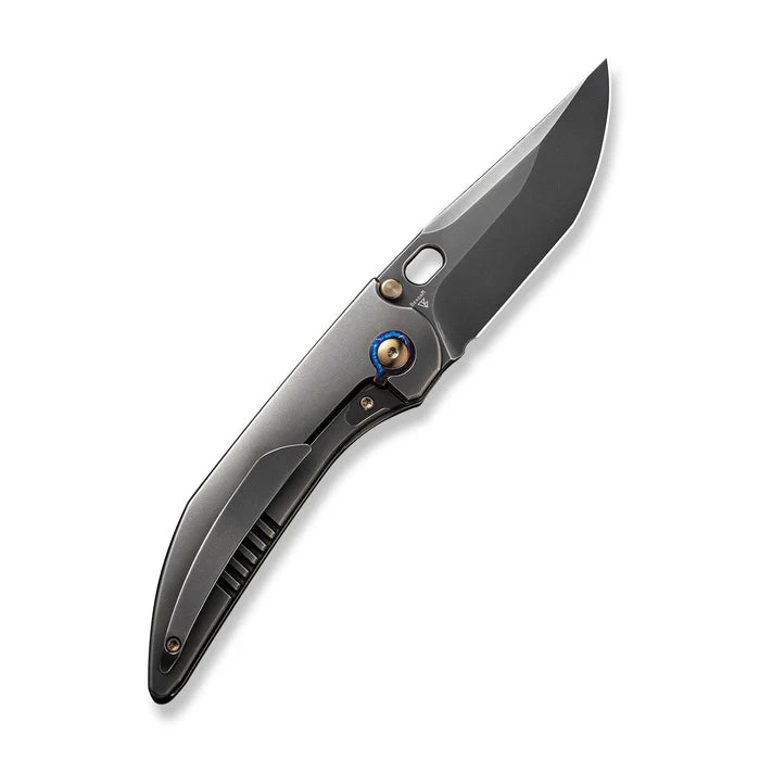 WEKNIFE Attor Thumb Stud & Thumb Hole Knife Titanium Handle #WE23037B-1