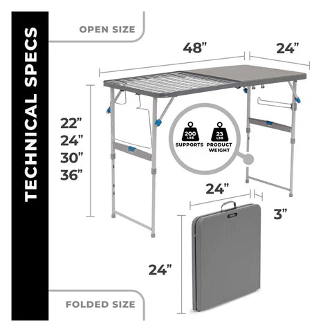 CORE 4 Foot Tailgating Table #40244