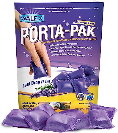 Walex Porta-Pak 10 Deodorizing Packets