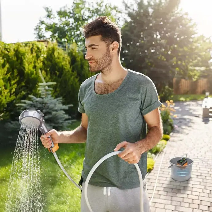 Porodo Lifestyle Portable Shower with Thermometer