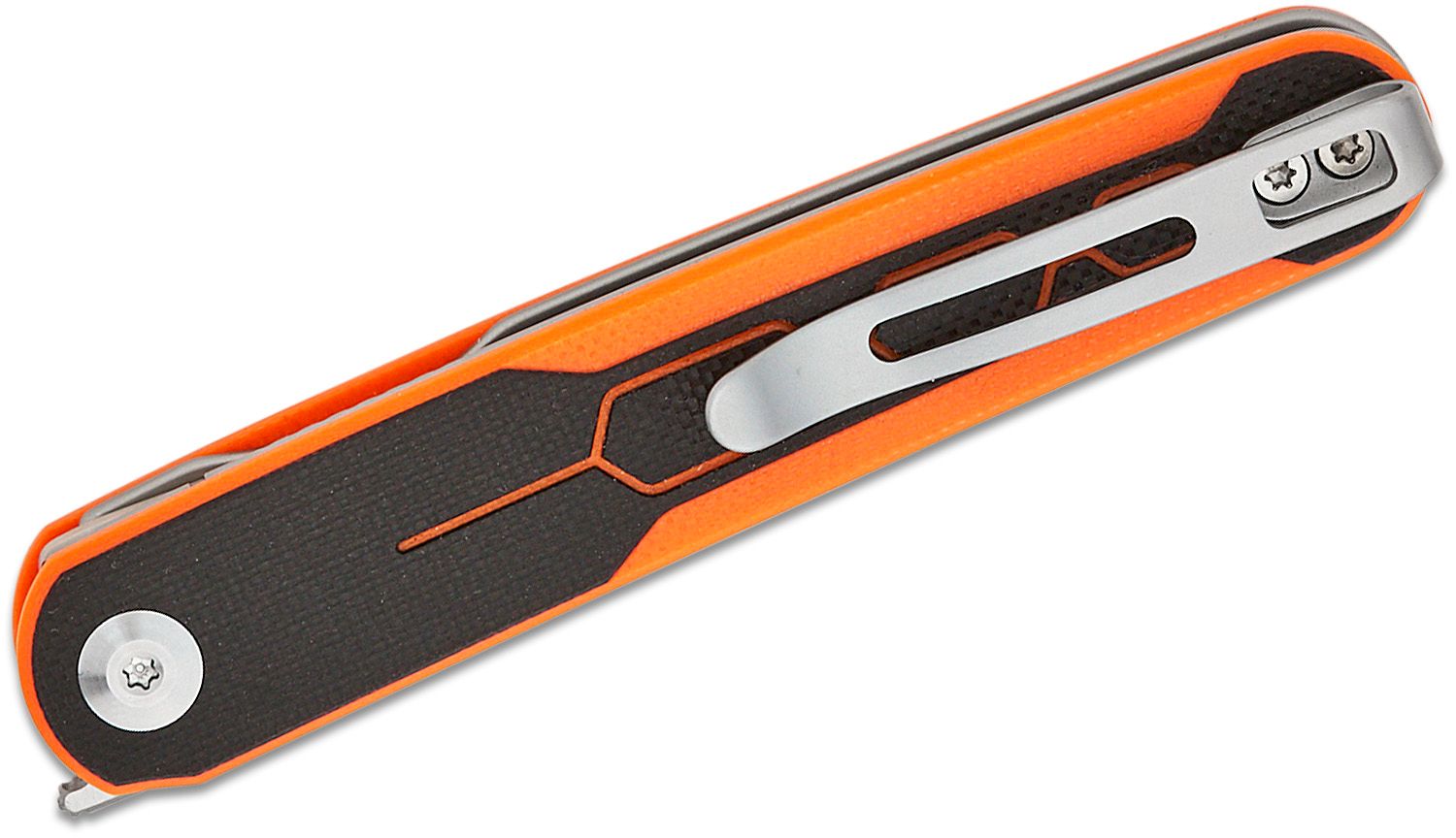 CIVIVI KNIVES KWAIQ LINER LOCK ORANGE/BLACK #C230152