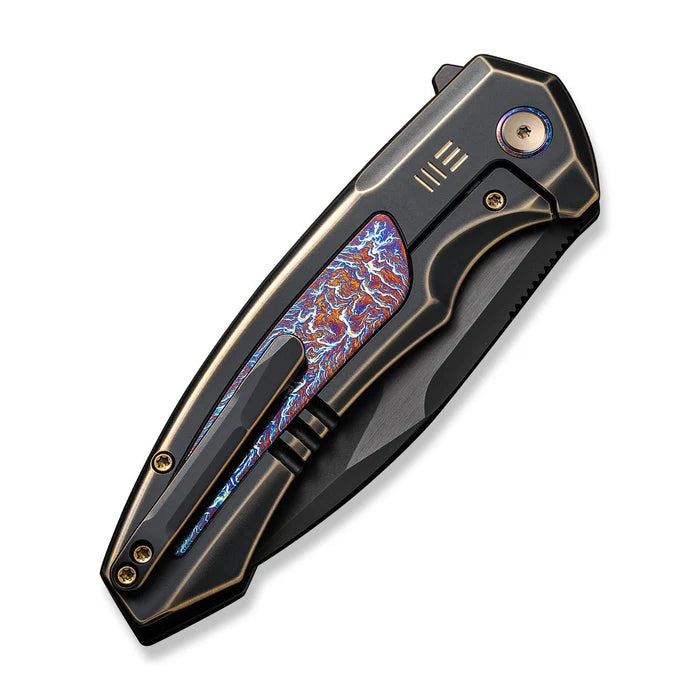 WEKNIFE Hyperactive Flipper Knife Titanium Handle #WE23030-4