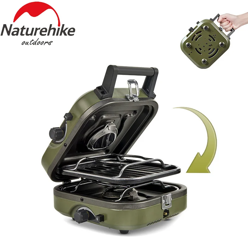 Double Burner Folding Gas Stove From Naturehike #NH22RJ003