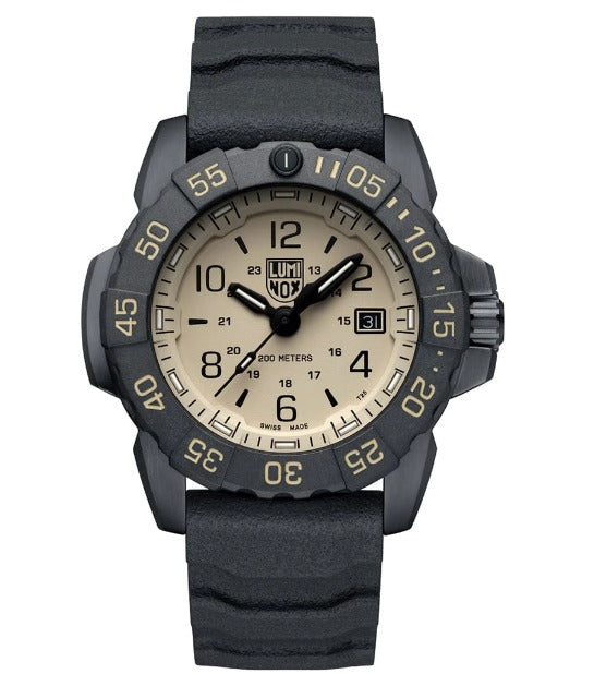 LUMINOX NAVY SEAL STEAL 3250 TIME DATE SERIES #XS.3251.CBNSF.SET