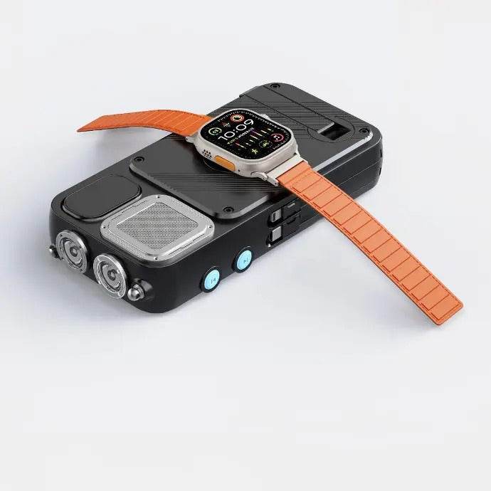 Powerology FM Radio Solar Wireless PowerBank 16000  mAh #PPBCHA49