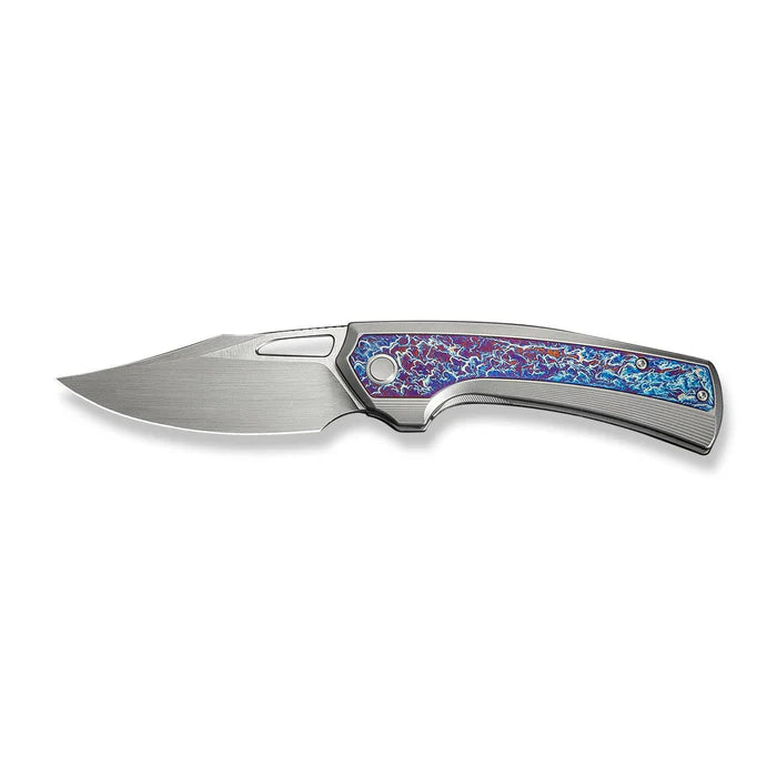 WEKNIFE Nefaris Flipper & Thumb Hole Knife Titanium Handle #WE22040FA-1