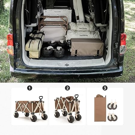 Four-Way Folding Trolley From Naturehike #NH20PJ009