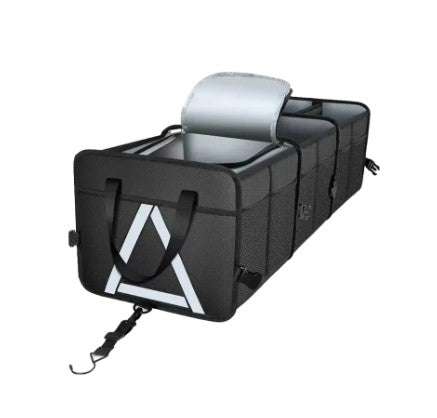 Green Lion Car Trunk Organizer 80L - Black
