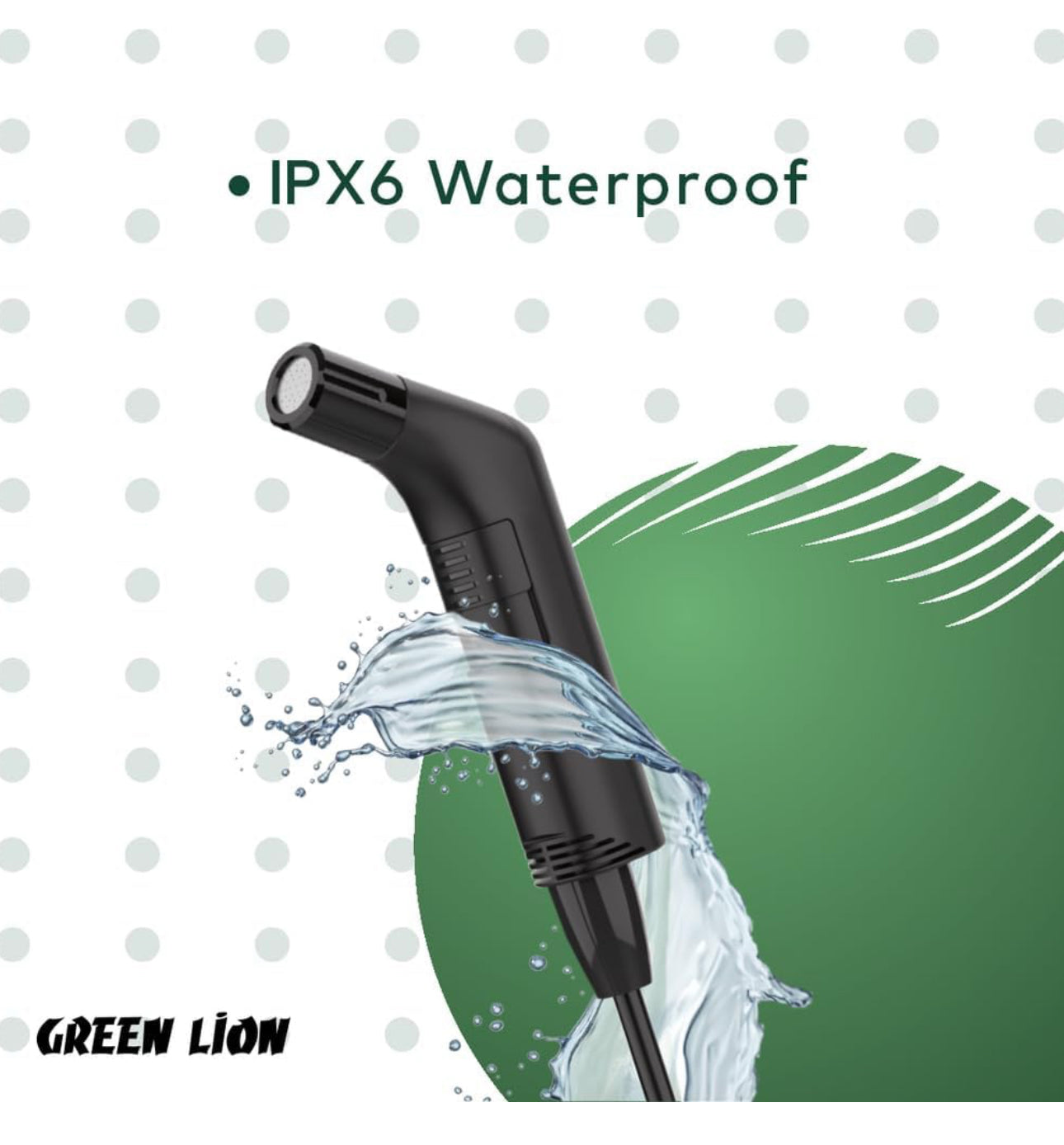 Green Lion Compact Bidet Sprayer 800mAh