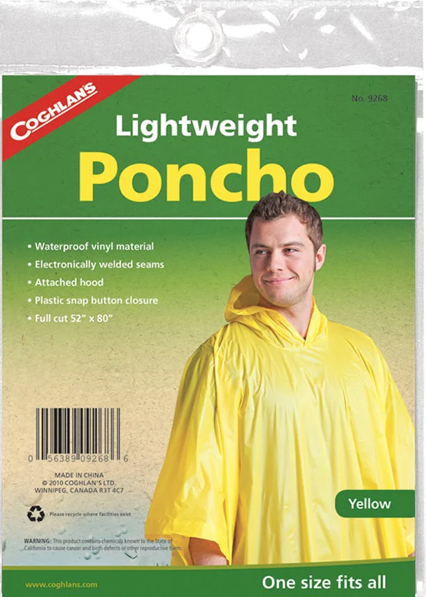 COGHLANS Poncho - yellow