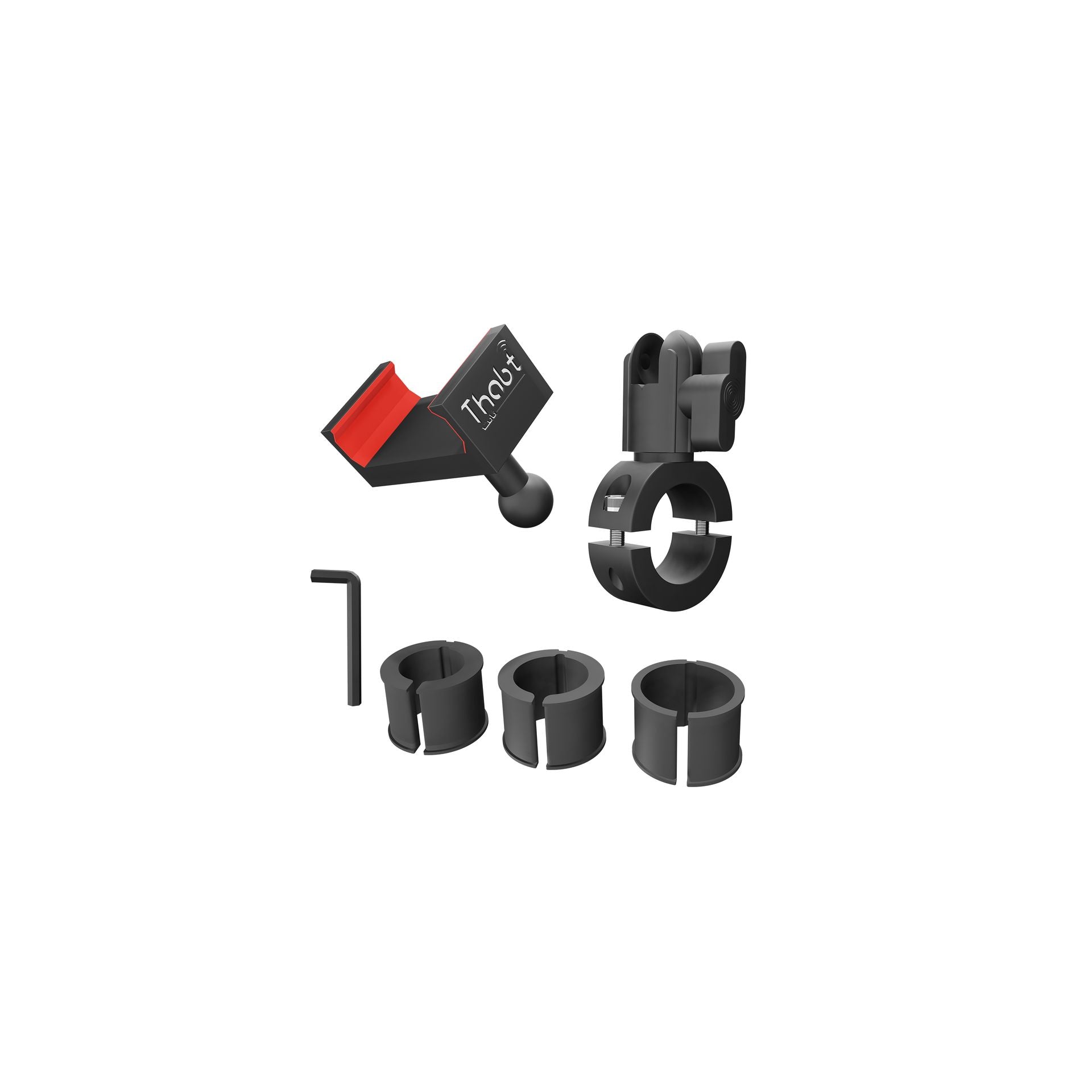 THABT- Pipe mount with spring holder #CU-THA-SET-11