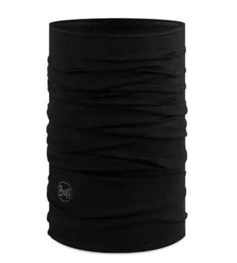 Buff LW Merino Wool Solid Black Adult SS23 #BF100637