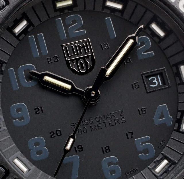 LUMINOX Navy SEAL Foundation Military Blackout Watch #XS.3601.BO.NSF 1