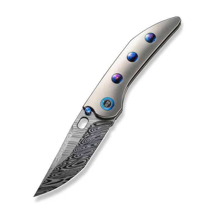 WEKNIFE Attor Thumb Stud & Thumb Hole Knife Titanium Handle #WE23037-DS1