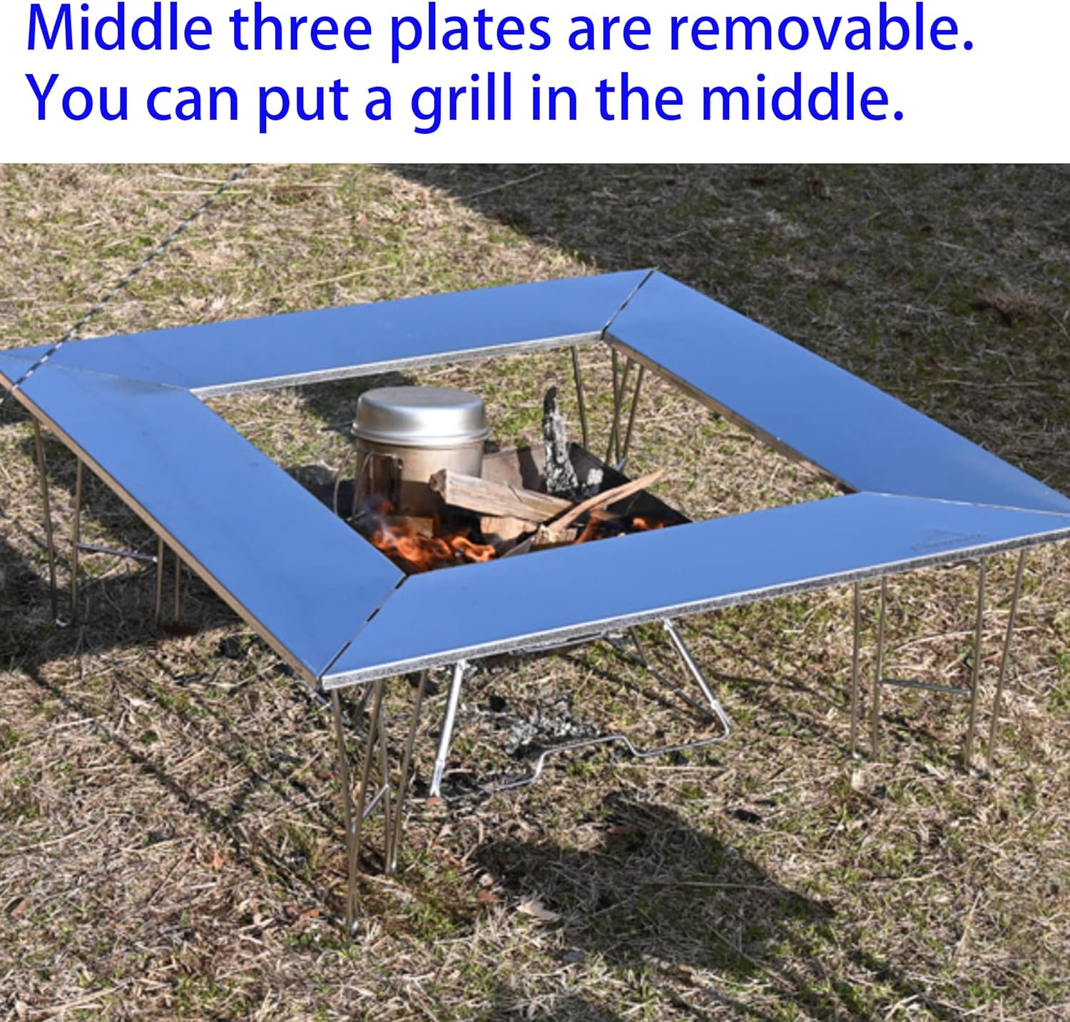 Camping Grill Table with Canvas Carrying Bag #T-503