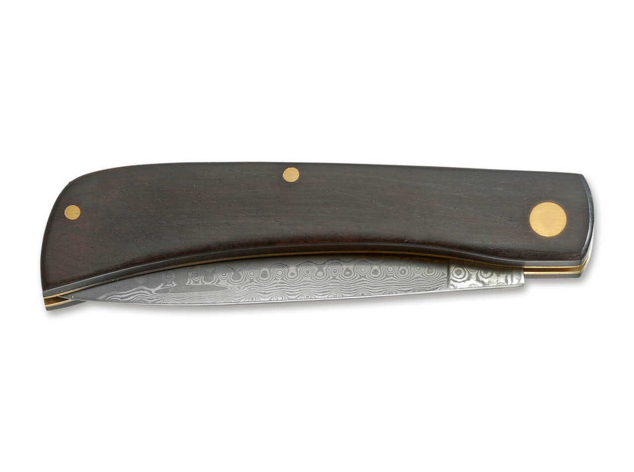 BOKER MAGNUM EBONY RANGEBUSTER DAMAST #01RY140DAM