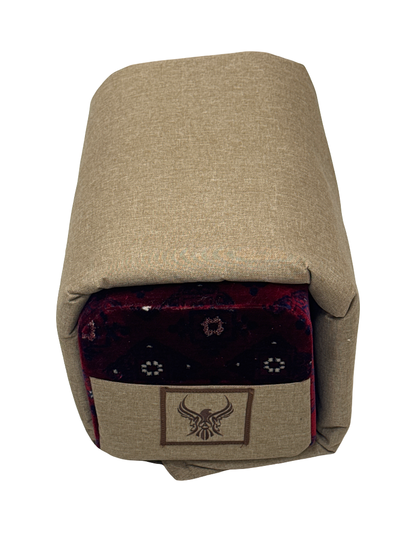 مدة الجزيرة بمركى نقشة البادية لون عنابي #MADA-02-065