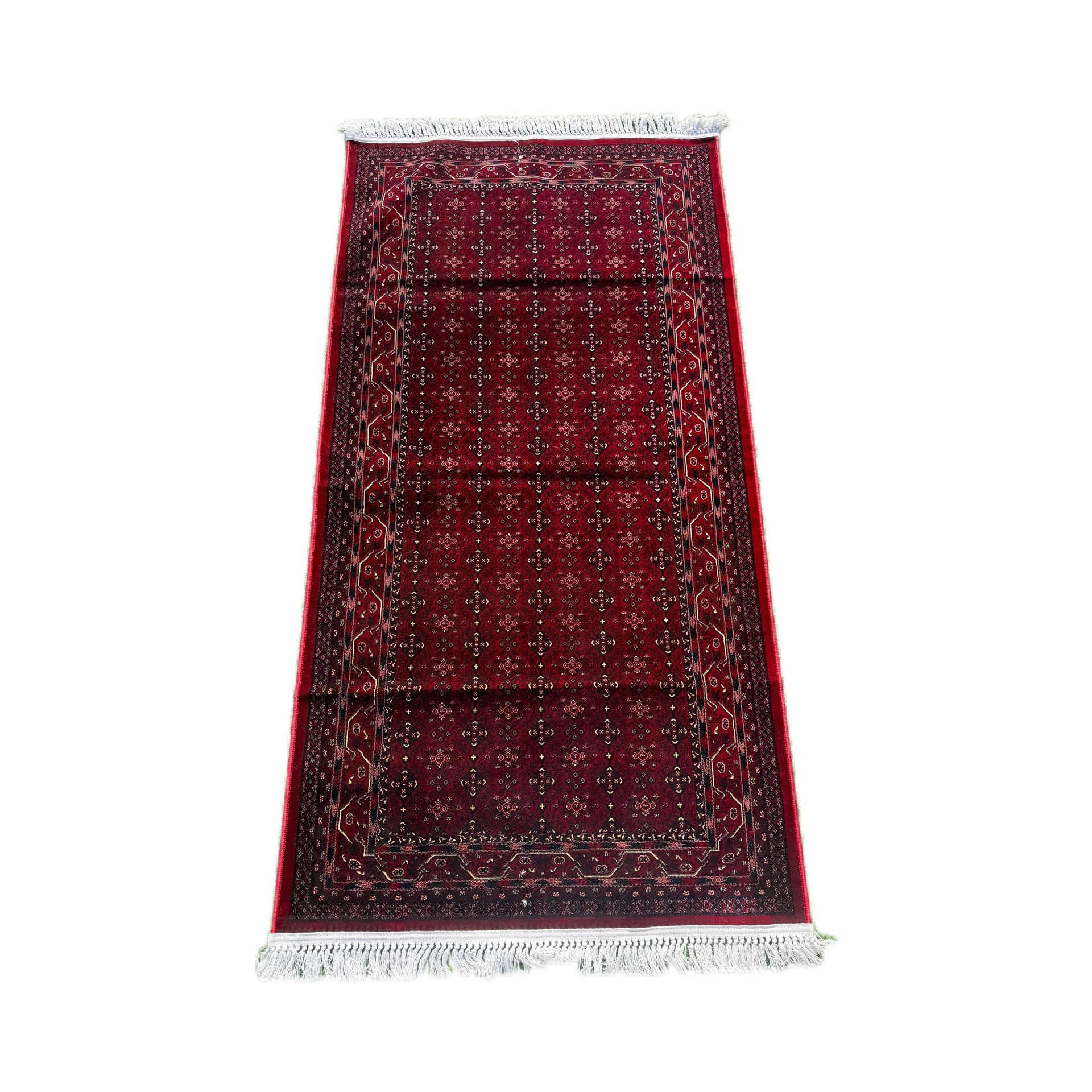 سجاد رسم افغاني نقشة 2019 لون عنابي #MADA-02-036