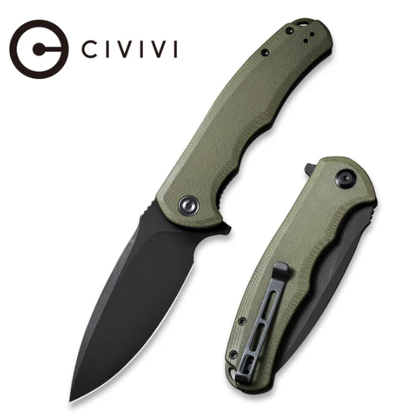 CIVIVI Praxis Flipper Knife G10 Handle #C803F