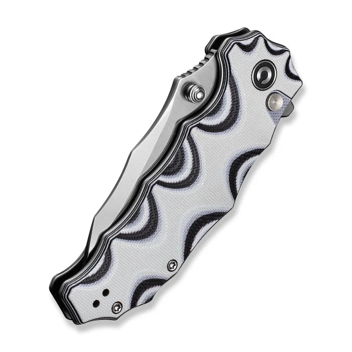 CIVIVI Natterjack Flipper & Thumb Stud & Button Lock Knife G10 Handle #C24028-3