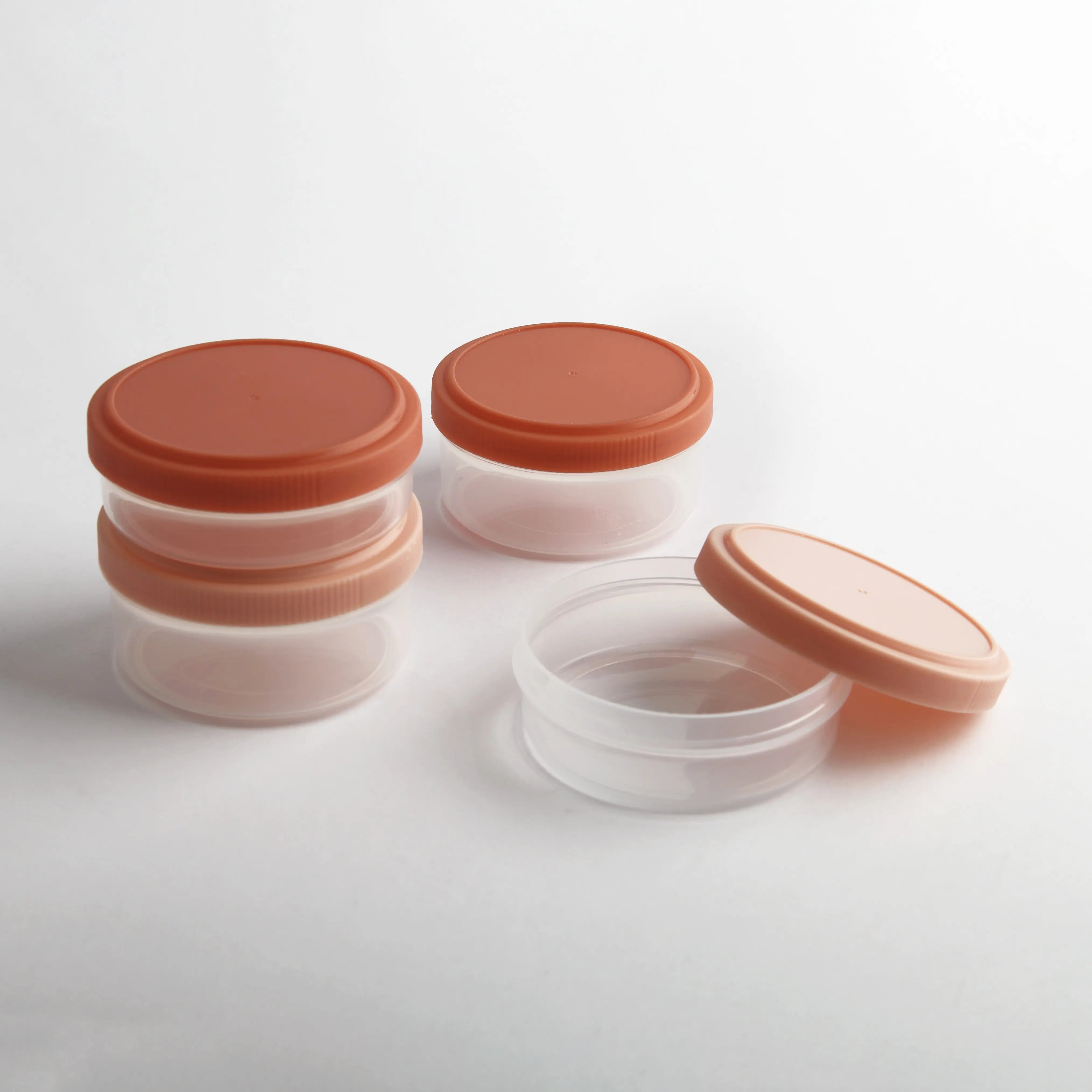 مجموعة حافظات الطعام للصلصات او القناد من الحر