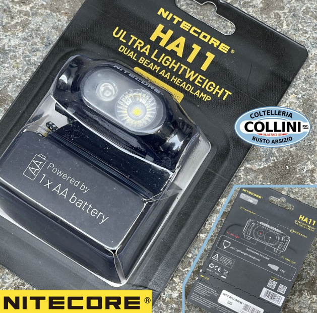 NITECORE HA11 240 Lumen Lightweight Headlamp #HA11