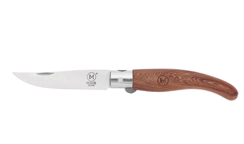 MAIN Spanish line pocketknife - Bubinga wood#9004