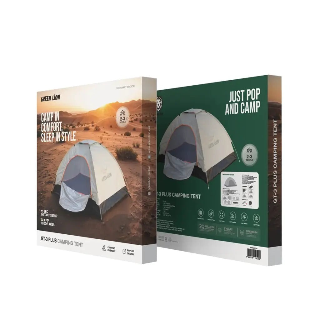 Green Lion GT3 PLUS Camping Tent #GNGT3PSTBG