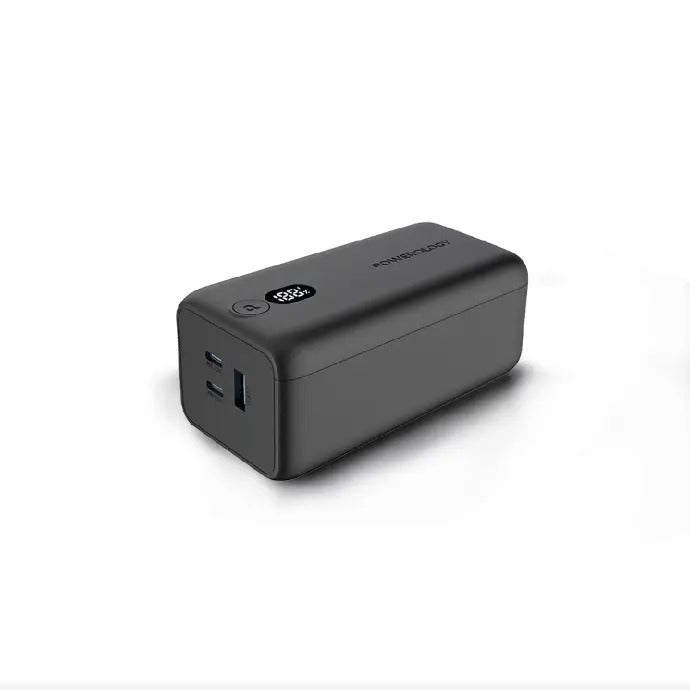 Powerology Onyx 20000mAh Dual USB-C Power Bank PD 65W #PPBCHA19