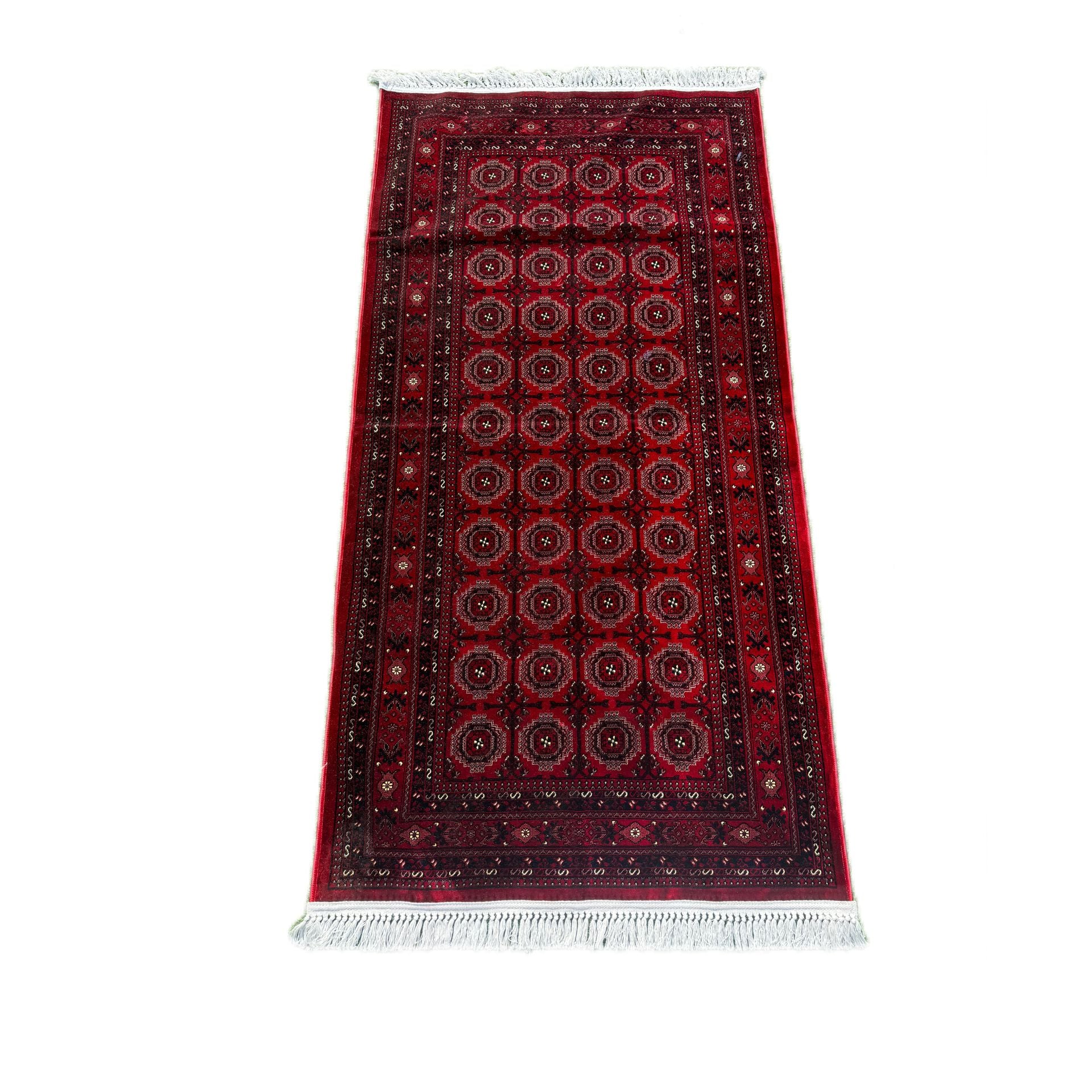 سجاد رسم افغاني نقشة 2022 لون عنابي #MADA-02-35