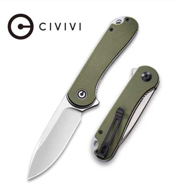 CIVIVI Elementum Flipper Knife G10 Handle #C907E