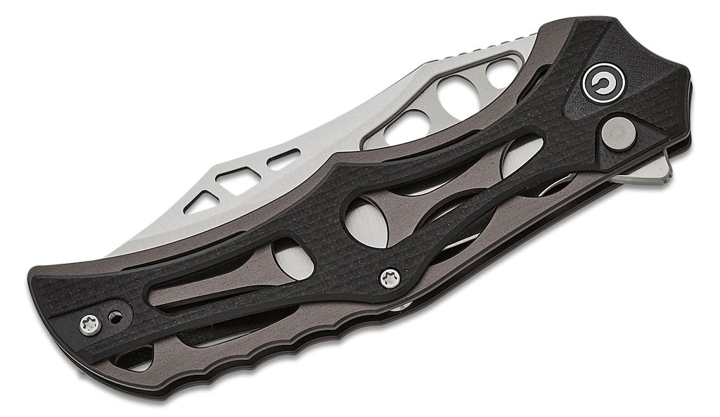 CIVIVI Biophase Folding Knife - Black G10 #C23083C-3