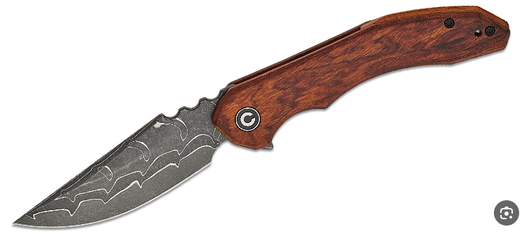 CIVIVI Bluetick Linerlock Wood #CIVC23050DS1