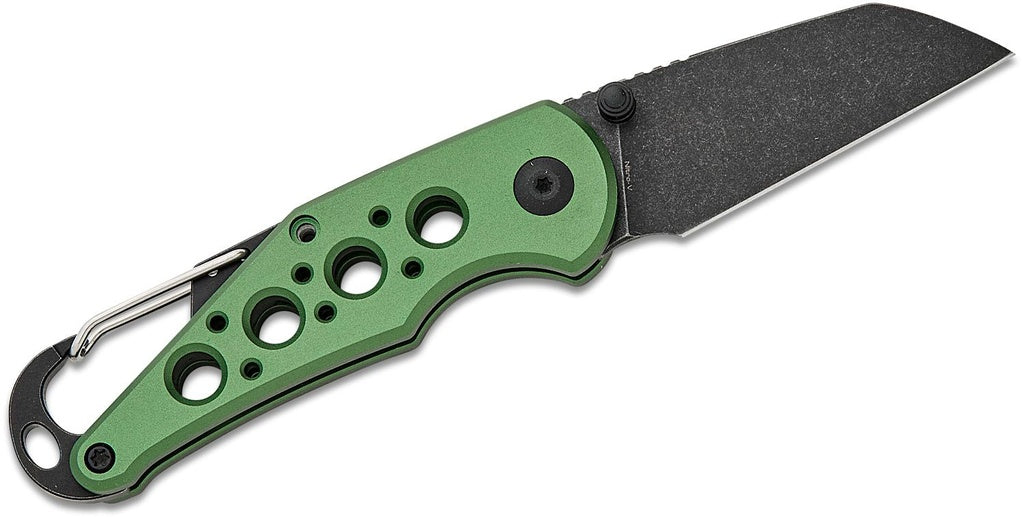 CIVIVI Pragma Folding Knife - Green Aluminum #C23062B-3