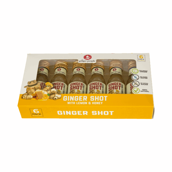 GINGER SHOTS ( THE GINGER PEOPLE ) 6 pcs PACK