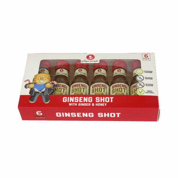GINGER SHOTS ( THE GINGER PEOPLE ) 6 pcs PACK