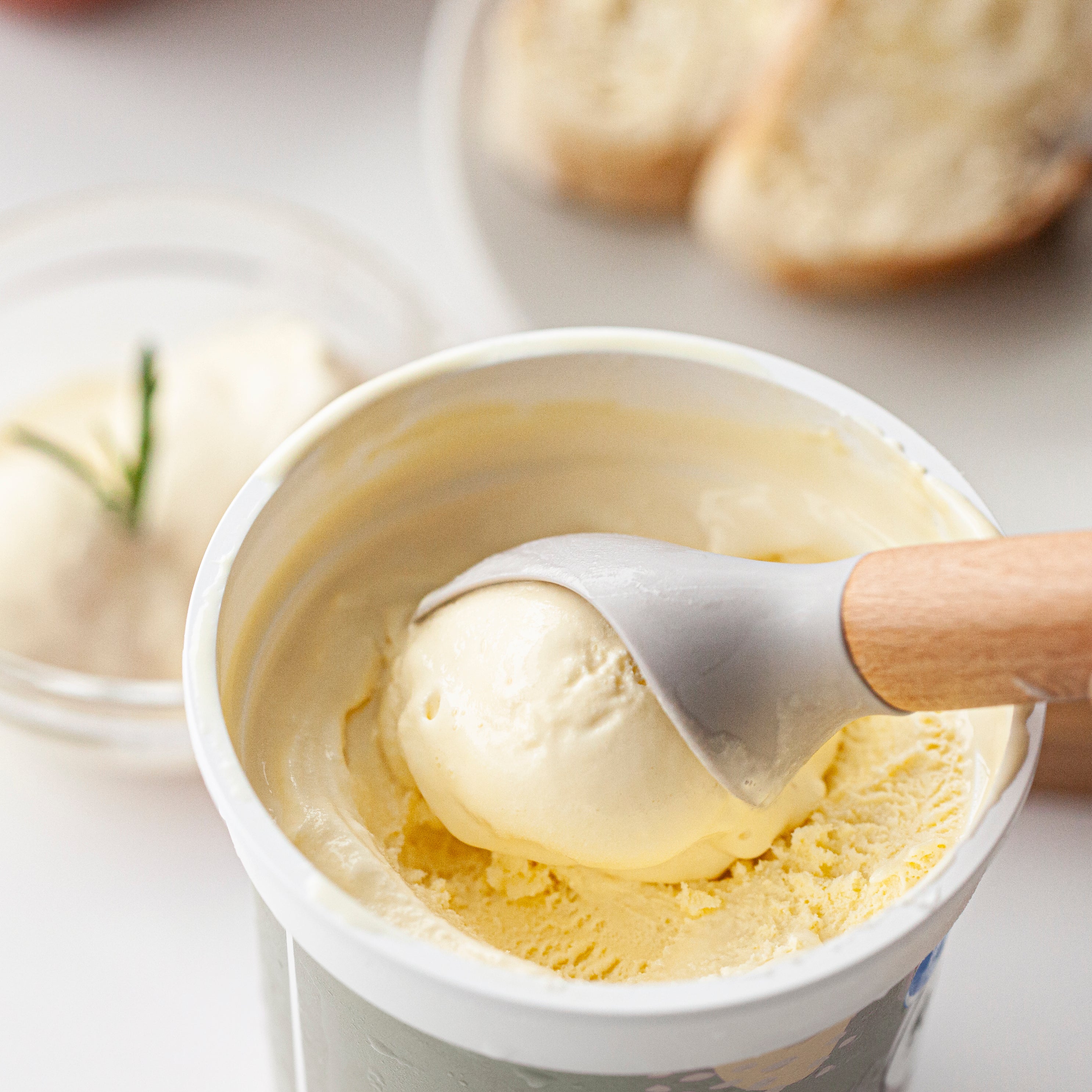 مغرفة ايس كريم من الحر