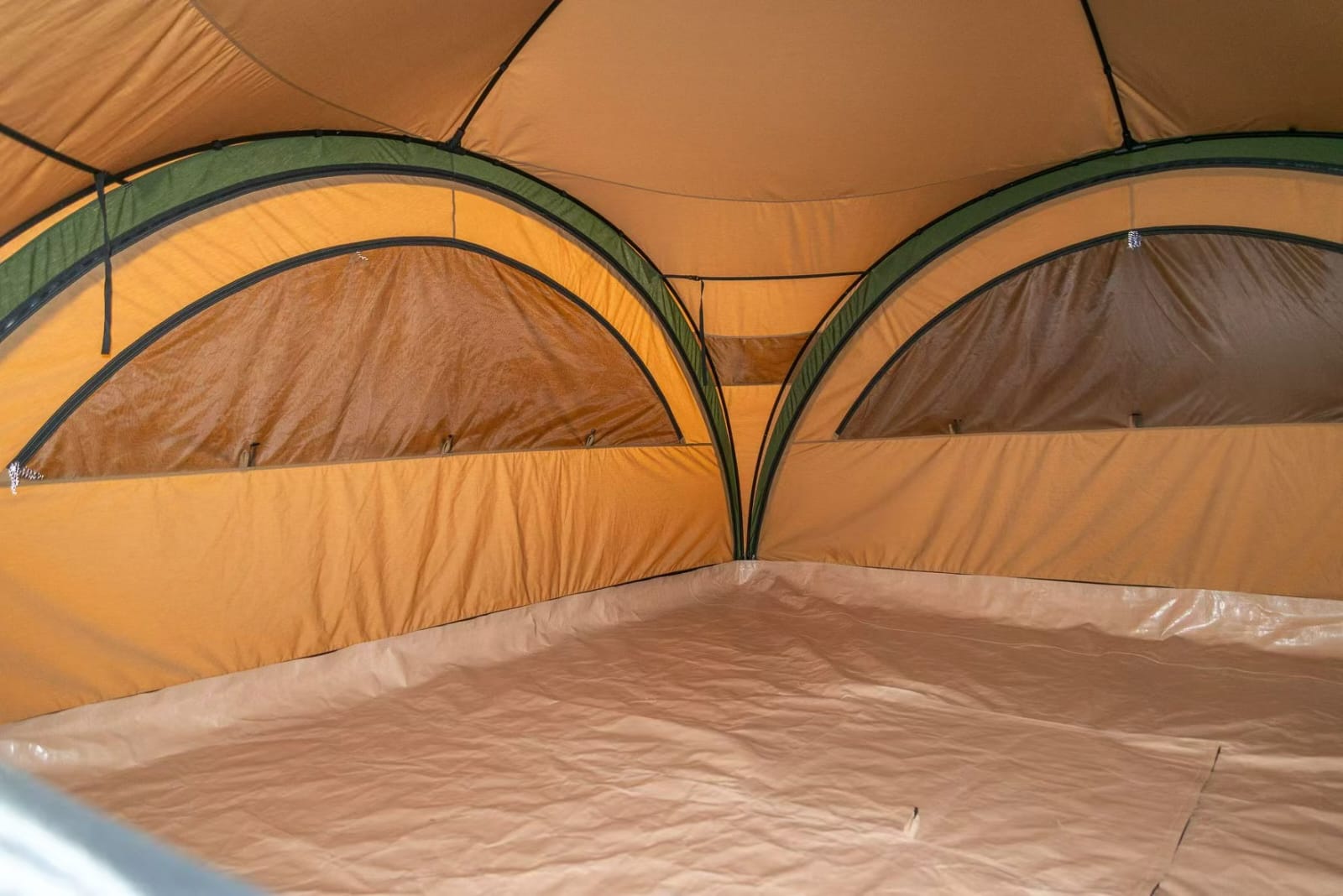 DEVELOPED DOME SUNSHADE WITH 4 SIDES & MATT FROM ALHOR SIZE 420*420 cm