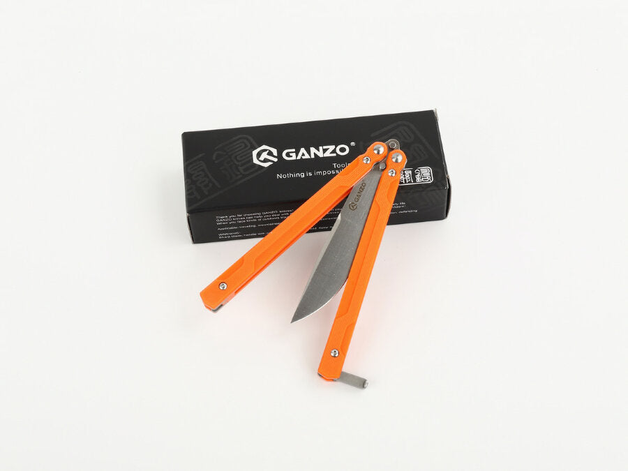 KNIFE GANZO ORANGE #G766-OR