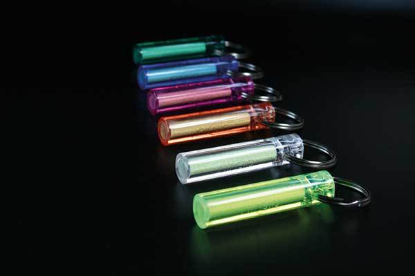 Ni-Glo Solar Gear Marker Atomic Keychain