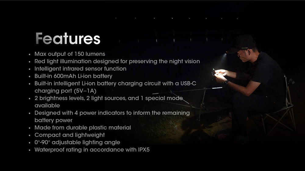 NITECORE HEAD LAMP #NU11